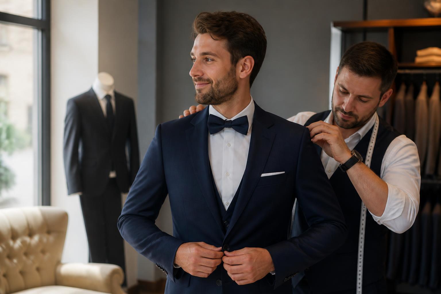 Die häufigsten Fragen zum Hochzeitsanzug, einfach beantwortet